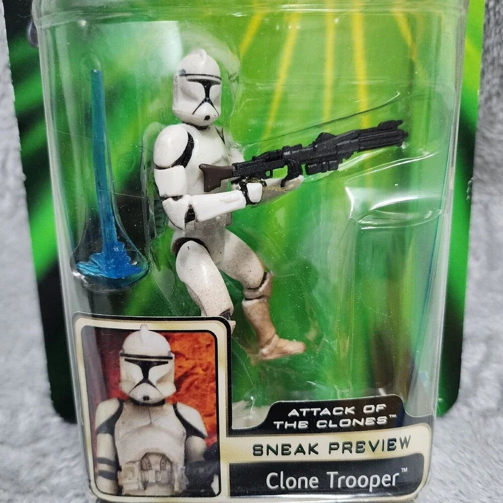 Star Wars 2001 Attack of The Clones Sneak Preview Clone Trooper